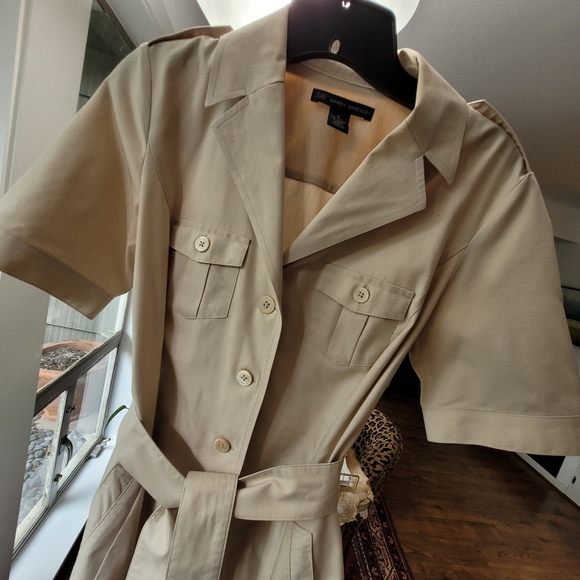 Brooks Brothers Dresses & Skirts - 346 Brooks Brothers Cotton Trench Dress